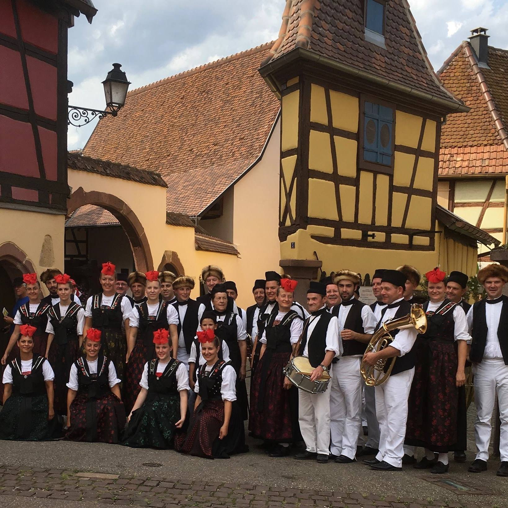 France (Alsace) - Groupe folklorique de Seebach